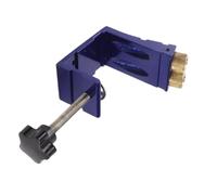 LUCKDANO Localizador de Orificios Oblicuo Kit de Localizador de Orificios Oblicuos de 15° - Plantilla de para Carpintería para Conexiones de Tornillos Ideales - y Diseño para Varios Espesores de