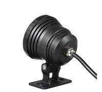 LUCKDANO Luz Subacuática LED RGB AC/DC 12V 10W - Efecto de de Color de 16 Controles Remotos para Piscinas, Acuarios y Fuentes, Diseño Impermeable IP65 y de bajo Consumo (Black)