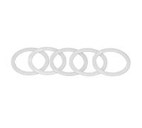 LUCKDANO Máquina de Juntas de Insignias Junta de Máquina de Insignias de 5 piezas: Espaciador de Repuesto para Fabricante de, Compatible con 32 Mm, 37 Mm, 44, 58 y Fácil de Reemplazar (58MM)