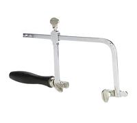 LUCKDANO Marco de Sierra para Joyeros Sierra para Metales Sawbow Ushape con 12 Hojas de en Espiral, Herramienta Manual Esencial para Proyectos de Bricolaje, Pesca, Senderismo y Uso Doméstico (#1)