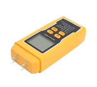 LUCKDANO Medidor de Humedad de Madera, Probador de Humedad Tipo Pin con Gran Pantalla LCD Retroiluminada para Materiales de Pared de Papel de Leña (4 sondas)