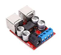 LUCKDANO Módulo de Fuente de Alimentación de Voltaje Converter 4 DC-DC para Automóvil - Entrada de 12V/24V, 8-35V a 5V, 8A, 4 USB
