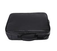 LUCKDANO Organizador de Documentos de Fireproof Organizador Improiector de Agua Portable Portable Bolsa de Archivo Portable para Documentos Importantes Negro