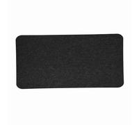 LUCKDANO Pad Office Almohadilla de Poliéster de de 68x33 Cm, Tapete para Escritorio de Oficina/computadora, Estática, de Diseño, Portátil, Plegable y Súper Absorbente. (Gris Oscuro)
