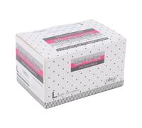 LUCKDANO Papel para Permanente del Cabello, 1000 Uds., Papeles Permanentes de Extremo Fino, Pulpa de Madera Transpirable y Resistente Al Calor con Malla Ultrafina para Rizar el Hogar en (75 * 50mm)