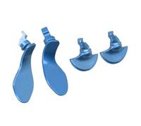 LUCKDANO Parte Trasera del Controlador de Juego 4 Paletas Traseras del Controlador de Juego - Botones Traseros de Metal Intercambiables de Acero Inoxidable para el de Borde - Rendimiento Colorido,