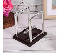 LUCKDANO Péndulo, Máquina de Movimiento Perpetuo Newtons Cradle Physics Science Toys Educational Table Decoration Balance Balls Juguetes de Escritorio para la Oficina Sala de Estar de Dormitorio de