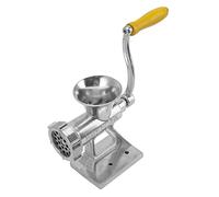 LUCKDANO Picadora de Carne Manual Esta Clásica Picadora de Carne Manual Plateada Es Adecuada para Cocinas Domésticas y Restaurantes y Ofrece una de Fácil de usar.