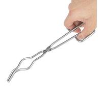 LUCKDANO Pinzas de Crisol Pinzas de de Crisol de Acero Inoxidable 250 Mm 9,84 Pulgadas Soporte de Vaso de Agarre Profesional para Uso en Laboratorio (250 mm)