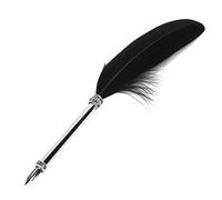 LUCKDANO Pluma de Inmersión de Acero Inoxidable Pluma de Inmersión de Plumas de Acero Inoxidable: Elegante Estilográfica Vintage para Oficina, Regalos de Cumpleaños Ideales, Experiencia Liviana y de