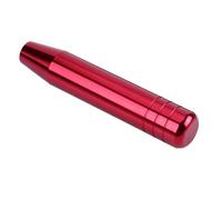 LUCKDANO Pomo de Palanca de Cambios Universal de Aleación de Aluminio - de Palanca de Cambios Manual de 18 Cm | Diseño Ergonómico y Elegante para una Conducción cómoda: Instalación Duradera y (rojo)