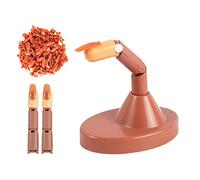 LUCKDANO Practique la Mano para las Uñas Acrílicas, la Mano de la Uña Práctica de la de la del Marrón, la Base del Arte de la, las Juntas del Dedo Se Flexionan Falsas con Base Marrón