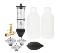 LUCKDANO Probador de Juntas de Culata, Detector de Juntas de Culata de CO2 con 3 Adaptadores para Motores de Gasolina