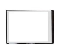 LUCKDANO Protector de Pantalla de Cristal para Cámara LCD, Película de Vidrio óptico Premium, Huella Dactilar, Apto para /A7R/7D MarkII/D5300 (#1)