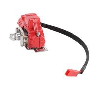 LUCKDANO RC Winch RC 1/10 Crawler Winch Reemplazo de Metal para SCX10 - Cabrestante de Simulación de para Coche Escala 1/10 - Diseño Robusto y Duradero (Rojo)