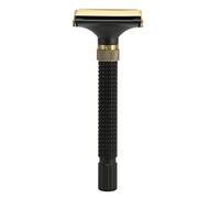 LUCKDANO Recortadora Masculina de Metal a Prueba de Deslizamiento Reutilizable, Logre el Afeitado Más Cercano Posible con una Recortadora de Seguridad Doble, Diseño sin Deslizamiento