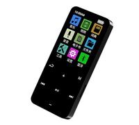 LUCKDANO Reproductor de MP3 con BT 5.2: Reproductor de Deportivo Digital Portátil con Altavoz Incorporado, Radio FM, Grabadora de Voz y Memoria de 16 GB para Automóvil y Viajes (8G)