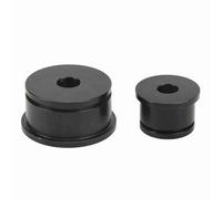 LUCKDANO RSX Shifter Bushings Kit de Bujes de Cable de Reemplazo de Aleación de Aluminio CNC para RSX Tipo S 2002-2006, También Se Adapta a Si 2002-2005 (BLACK)
