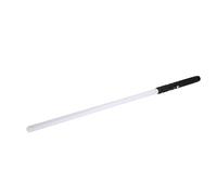 LUCKDANO Sabre de Luz, Sabres de Luz para Niños LED 7 Colores Sonido Sonido Manija Metal Mini Sword Light Sword The Bright Cosplay Stage Toys (Black)