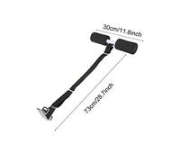 LUCKDANO Sit Up Adjunto Barra de Ejercicios para Sentarse en la Cama - Equipo de Ejercicios en el Hogar para Desarrollar Fuerza |Fácil Instalación y Diseño, para Estilos de Vida Ocupados (BLACK)