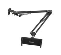 LUCKDANO Soporte de Teléfono Flexible para Escritorio - Soporte de Mesa y Mesita de Noche con Clamp/Holder Ajustable para Teléfonos Inteligentes/tabletas de 4 a 12,9 Pulgadas - de Escritorio