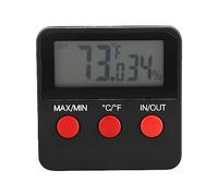 LUCKDANO Termómetro Higrómetro Digital LCD - Medidor de Temperatura y Humedad de Precisión para Incubadoras de Huevos, Mantenimiento de Mascotas y Uso Doméstico