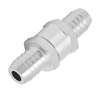 LUCKDANO Válvula de Retención Unidireccional sin Retorno | Aleación de Aluminio Universal para, Gasolina, Aceite, Gasolina, Diésel y Agua | Construcción Duradera para un Rendimiento Duradero (14mm)