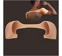 LUCKFY Cubierta de Silicona Hombro - Los músculos del Hombro Falso Realista - de Silicona Muscular Traje - Adecuado para Hombros correderas, Hombros Estrechos, Cuerpo Que Forma los apoyos