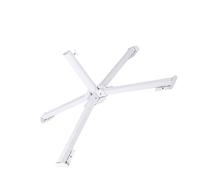 LUCKGONI Sombrillas grandes para exteriores con base de cruces de acero pesado, inclinaciones regulables para patios, jardín, playa, camping