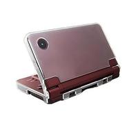 LUCKGRASP Carcasa rígida transparente compatible con NTD DSi NDSi, protector de repuesto para NDSi Crystal Clear Housing Case