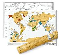 Luckies of London - Mapa Mural para rascar del Mundo
