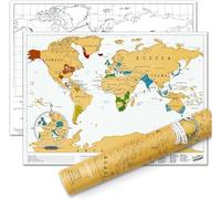 Luckies of London - Mapa Mural para rascar del Mundo