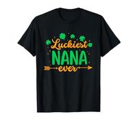 Luckiest Nana Ever Matching Family St Patrick’s Day Camiseta