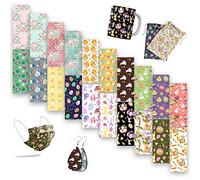 LUCKIGUCK Infusible Transfer Ink Sheets Easter 20pcs/set, Heat Pre-Printed Sublimation Paper 11,5 x 30,5 cm, Hoja de Transferencia de Colores y Patrones