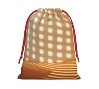 Luckily&Day Stripe Don't Kill My Vibe - Bolsa de regalo multiusos con cordón, terciopelo súper suave, bolsa de regalo personalizada para almacenamiento, grande, 1 paquete
