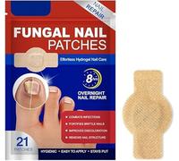 Luckinwish - Uñas de los pies, parches para hongos, tratamiento de hongos en las uñas de los pies, ayuda a restaurar la resistencia de las uñas para un aspecto más suave y pulido (1 caja)