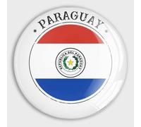 luckluccy Imanes de nevera con bandera de Paraguay, pizarra blanca magnética para nevera, feriado internacional, imanes fuertes, lindo imán pequeño para cocina, pizarra blanca decorativa
