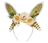 Luckxing de Pascua para Niños,Ajustable Suave y Brillante para Disfraz de Dibujos Animados,Diadema para Favor de Fiesta de Adultos y Niños - para Cosplay Fotomatón Cumpleaños Maquillaje Fiesta de