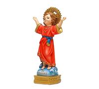 Luckxing Divino Niño Jesús | Resina Divino Nino Jesus, Adorno Religioso | Figura Escultura niño divino 8.0 in Alto, decoración Religiosa para el hogar, Regalos católicos