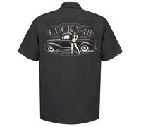 Lucky 13 Camisa de trabajo Cisco Negra S