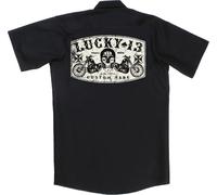 Lucky 13 Camisa Dual Chopper Workshirt Negro M