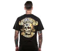 Lucky 13 Camiseta Booze, Bikes and Broads Black M