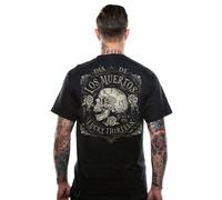 Lucky 13 Camiseta Dead Skull Negro S