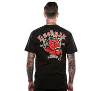 Lucky 13 Camiseta Grease Gas Glory Negra XXL