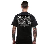 Lucky 13 Camiseta Knuckles Negro 3XL