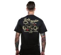 Lucky 13 Camiseta Vintage Iron Negro S