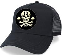 Lucky 13 Gorra Pirate Skull - Trucker Hat Einheitsgröße