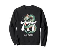 Lucky 777 Dragon Eastern Art Spiritual Julio 7 2025 Diseño Sudadera