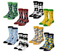 Lucky Boxer PK4L Set de 8 Calcetines Largos Lucky Socks con diseño variadao Talla 41-46, Various, Hombre