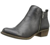 Lucky Brand Basel, Botas Cortas al Tobillo Mujer, Negro 03, 41.5 EU Ancho
